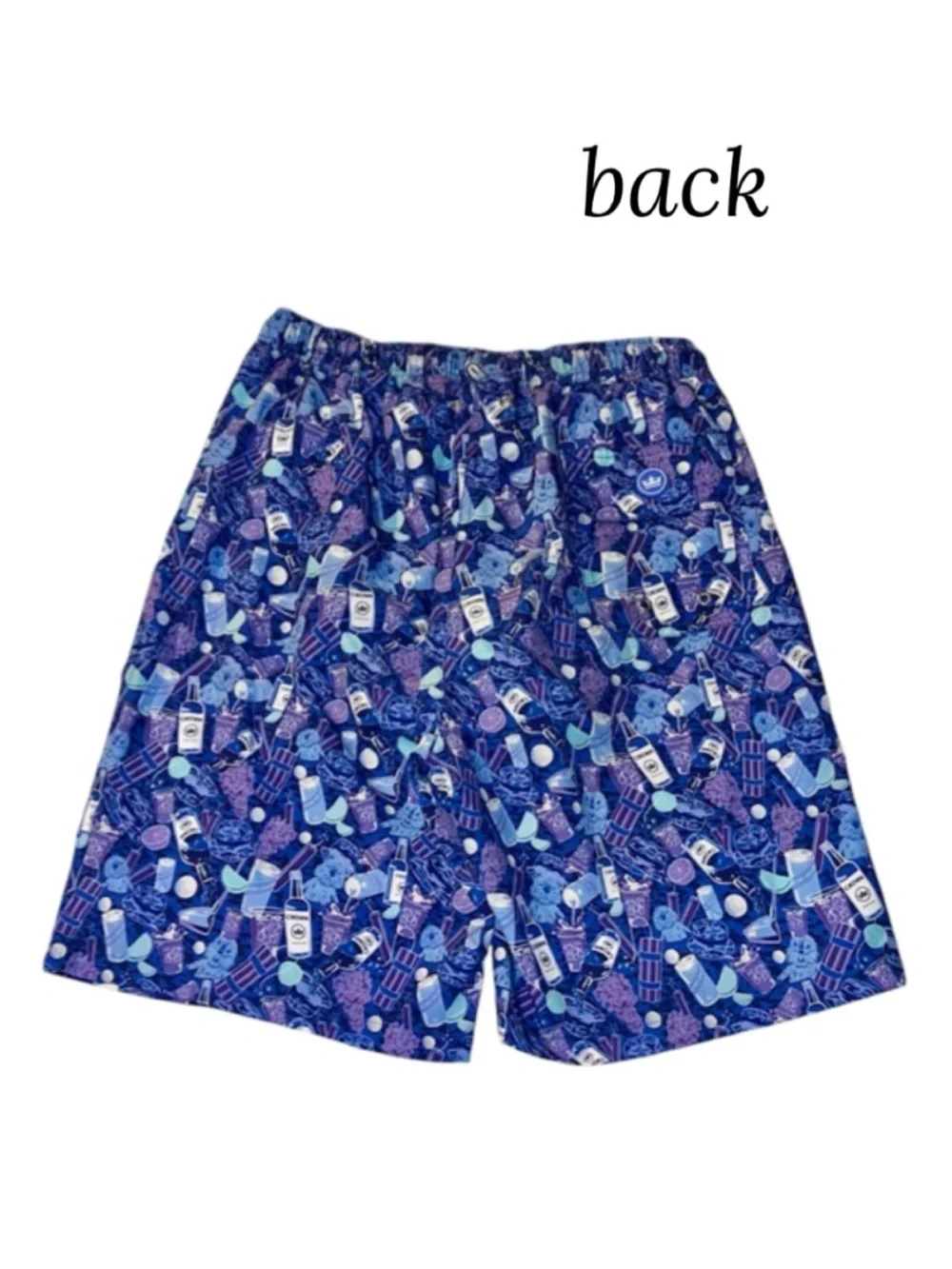 PETER MILLAR Seaside Transfusion Boom Boom Swim Trunk Short Whimsical Chic Men M